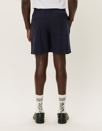 LES DEUX OTTO LINEN SHORTS